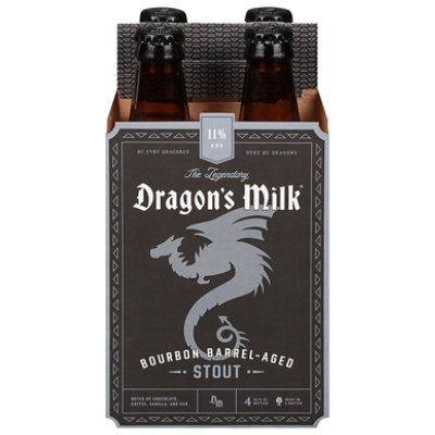 Dragons Milk Bourbon Barrel Aged Stout Bottles - 4-12 Fl. Oz. - Image 1