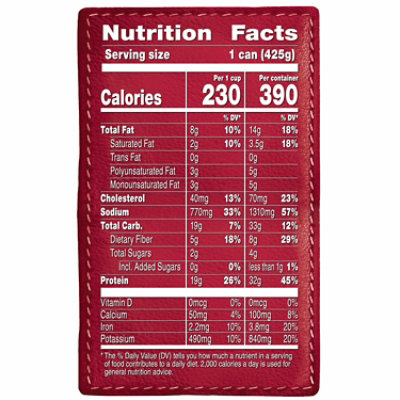 Wolf Brand 96% Fat Free Turkey Chili Without Beans - 15 Oz - Image 4