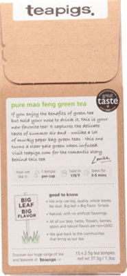 Teapigs Grean Tea Green With Envy Mao Feng - 15 Count - Image 6