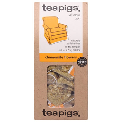 Teapigs Herbal Tea Dream On Chamomile Flowers - 15 Count - Image 3