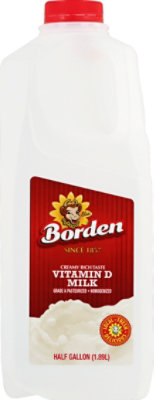 Borden Whole Milk - Half Gallon - tomthumb