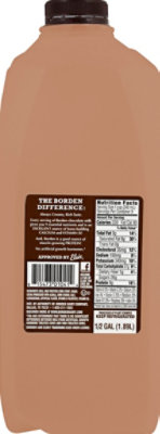 Borden Chocolate Milk - Half Gallon - Image 3