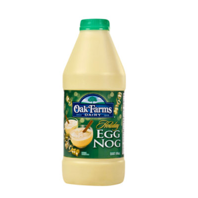 Oak Farms Regular Egg Nog - 1 Quart - Image 1