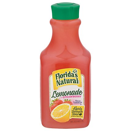 Floridas Natural Lemonade with Strawberry Chilled - 59 Fl. Oz. - Image 3