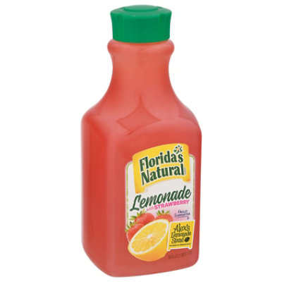 Floridas Natural Lemonade with Strawberry Chilled - 59 Fl. Oz.