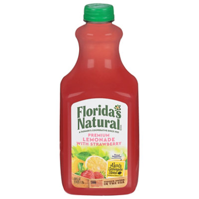 Floridas Natural Lemonade with Strawberry Chilled - 59 Fl. Oz.