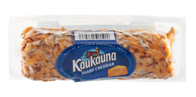 Kaukauna Sharp Cheddar Spreadable Cheese Log - 10 Oz. - Image 4