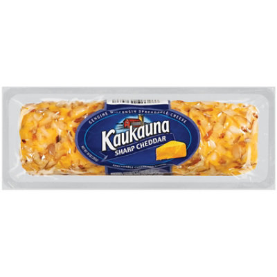 Kaukauna Sharp Cheddar Spreadable Cheese Log - 10 Oz. - Image 2