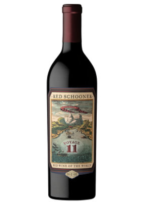 Red Schooner Voyage 10 Wine Red - 750 Ml - Image 1