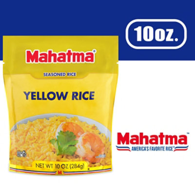 Mahatma Rice Long Grain Saffron Yellow Seasonings Pouch - 10 Oz - Image 3