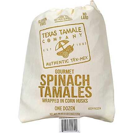 Texas Tamale Spinach/Cheese - 18 Oz - Image 2