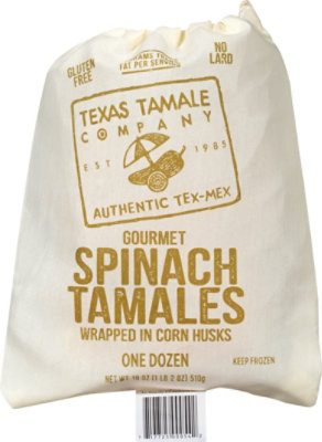 Texas Tamale Spinach/Cheese - 18 Oz - Image 2