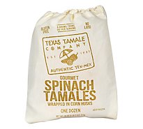 Texas Tamale Spinach/Cheese - 18 Oz