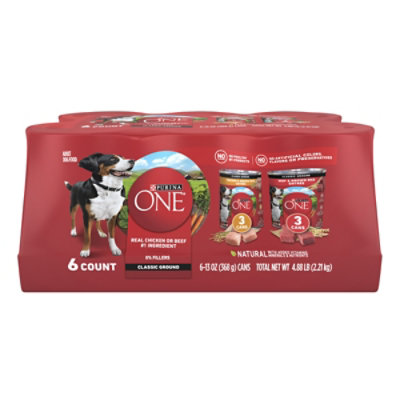 Purina one dog food chicken and rice best sale