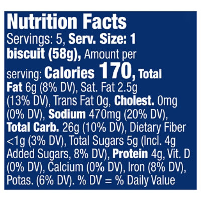 Pillsbury Grands! Flaky Layers Original Biscuits 5 Count - 10.2 Oz - Image 3