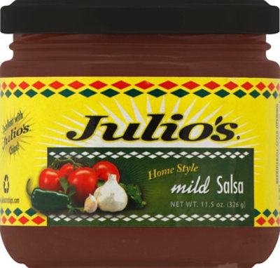 Julios Salsa Home Style Mild Jar - 11.5 Oz - Image 2