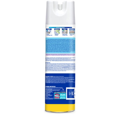 Lysol Lemon Breeze Disinfectant Spray - 19 Fl. Oz. - Image 3