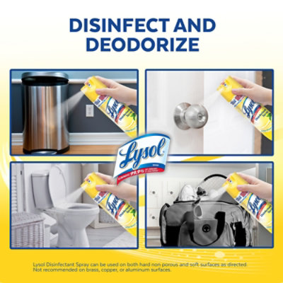 Lysol Lemon Breeze Disinfectant Spray - 19 Fl. Oz. - Image 5