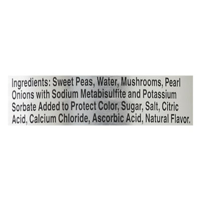 Le Sueur Peas Sweet Very Young Small With Mushrooms & Pearl Onions - 15 Oz - Image 4