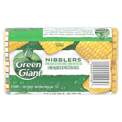 Green Giant Nibblers Corn On The Cob Mini Ears - 6 Count - Image 1