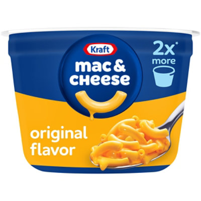 Kraft Original Macaroni & Cheese Easy Microwavable Big Cup Dinner Cup - 4.1 Oz - Image 2