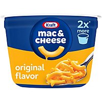 Kraft Original Macaroni & Cheese Easy Microwavable Big Cup Dinner Cup - 4.1 Oz - Image 3