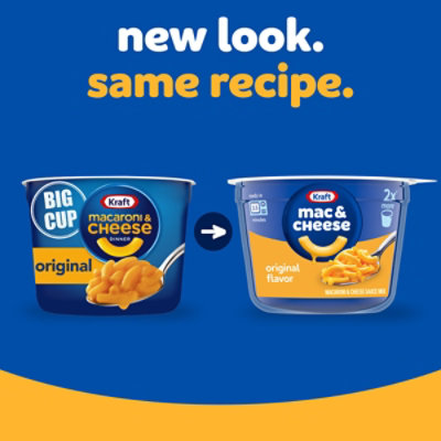 Kraft Original Mac & Cheese Macaroni and Cheese Dinner Big Dinner - 4.1 Oz - Image 5