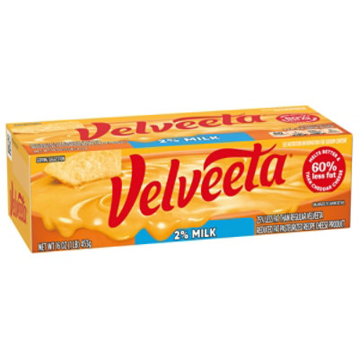 Velveeta 2% Milk Reduced Fat Pasteurized Recipe Cheese Product Block - 16 Oz - Image 9