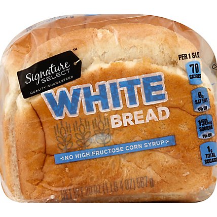Signature SELECT Bread Enriched White Sandwich - 20 Oz - Image 2