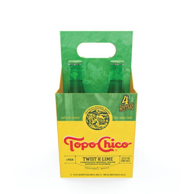 Topo Chico Mineral Water Sparkling Twist Of Lime - 4-12 Fl. Oz. - Image 4