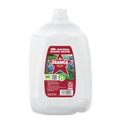 Ozarka 100% Natural Spring Water - 1 Gallon - Image 1