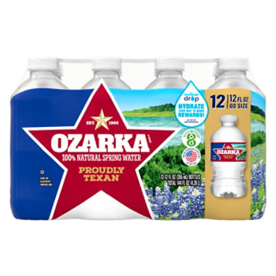 Ozarka 100% Natural Spring Water - 12-12 Fl. Oz. - Image 6