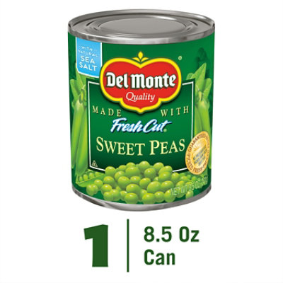 Del Monte Fresh Cut Peas Sweet - 8.5 Oz - Image 1