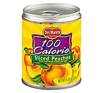 Del Monte Peaches Sliced California 100 Calorie - 8.25 Oz