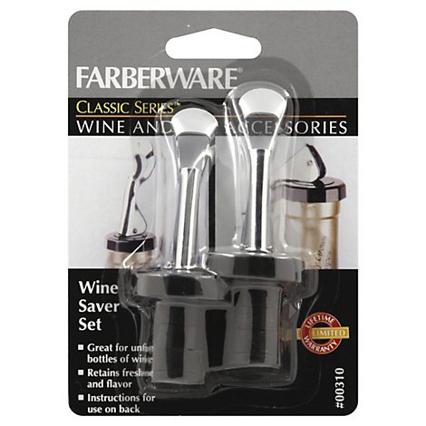 Farberware Bar S2 Wine Stoppers - Each