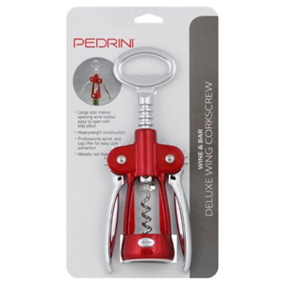 Ped Deluxe Corkscrew Red - Each - randalls