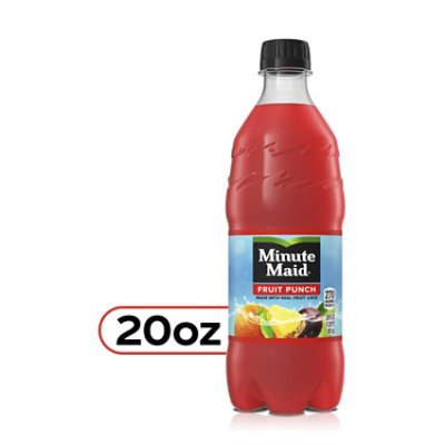 Minute Maid Soda Fruit Punch - 20 Fl. Oz. - Image 1