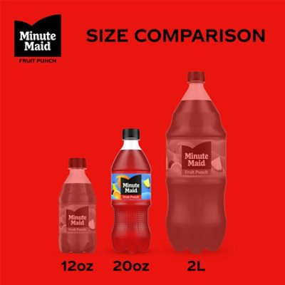 Minute Maid Soda Fruit Punch - 20 Fl. Oz. - Image 2