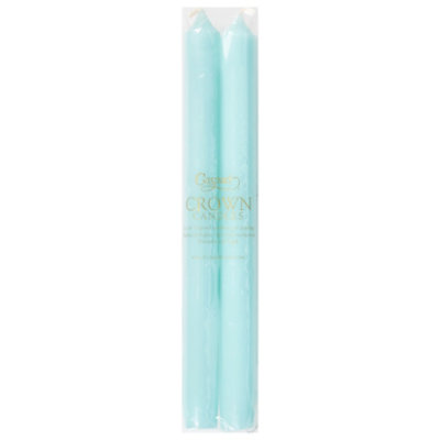 Caspari Duet Candles Aqua - 2 Count - Image 3