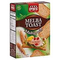 Paskesz Melba Toast Multigrain - 7 Oz - Image 1