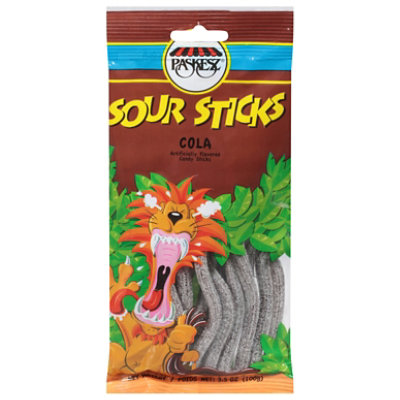 Paskesz Candy  Sour Stick Cola - 3.5 Oz - Image 3