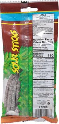 Paskesz Candy  Sour Stick Cola - 3.5 Oz - Image 6