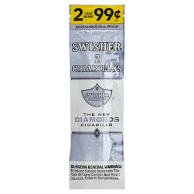 Swisher Sweet Diamonds Cigarillo - 2 Count