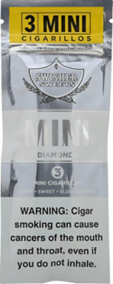 Swisher Sweet Mini Diamond Cigarillo - 3 Count