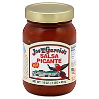 Joe T. Garcias Salsa Picante Hot Jar - 16 Oz - Image 1