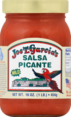 Joe T. Garcias Salsa Picante Mild Jar - 16 Oz - Image 2