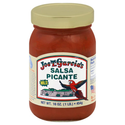 Joe T. Garcias Salsa Picante Mild Jar - 16 Oz - Image 1