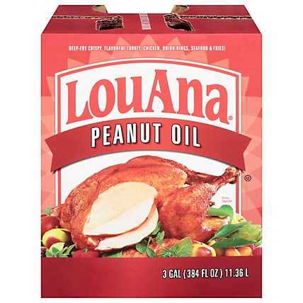 LouAna Peanut Oil Pure - 384 Fl. Oz. - Image 3