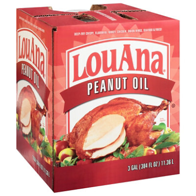 LouAna Peanut Oil Pure - 384 Fl. Oz. - Image 1