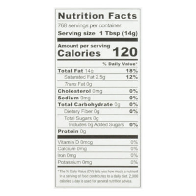 LouAna Peanut Oil Pure - 384 Fl. Oz. - Image 4